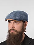 Кепка STETSON арт. 6383108 DRIVER CAP LINEN (синий)